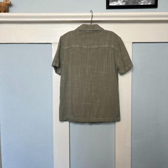 Cotton On Kids Sage Green Button Front Camp Shirt Size 6 - Picture 7 of 7